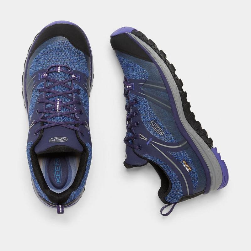 Keen Terradora Waterproof - Kadın Trekking Ayakkabısı - Lacivert - Turkey (172683LFZ)